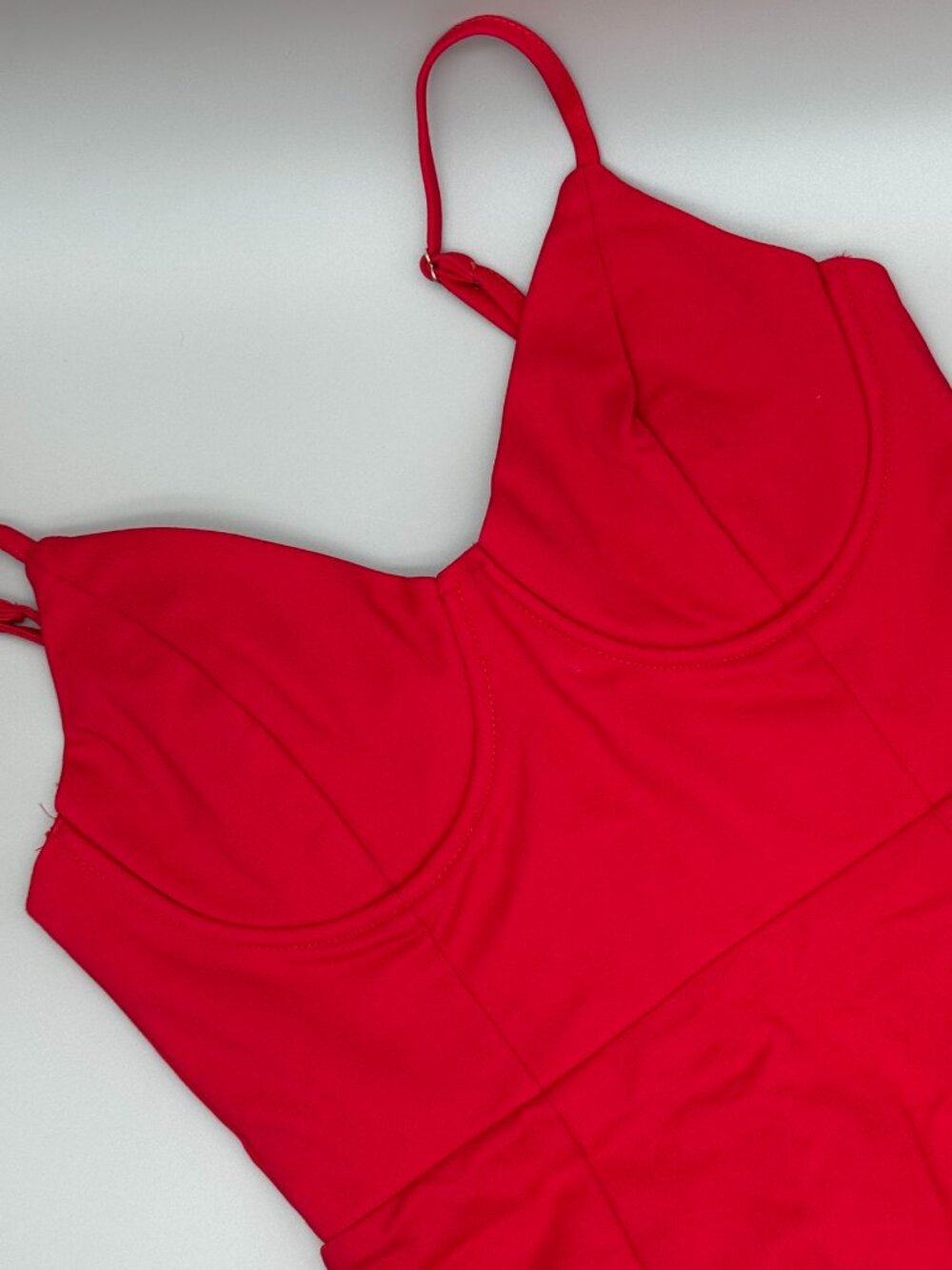 Princess Polly Red Novella Mini Dress NWT Size US 2